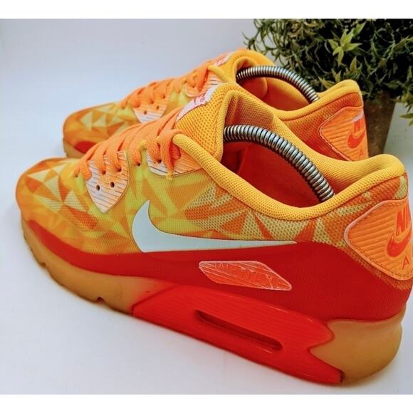 Nike airmax 90 ice atomic mango Sz 9.5 mens Orange and White - Picture 5 of 12